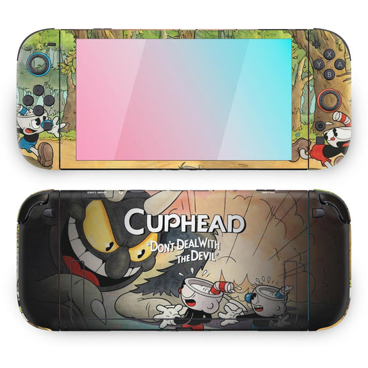 Nintendo Switch 2 Skin Anti-Rage - Cuphead