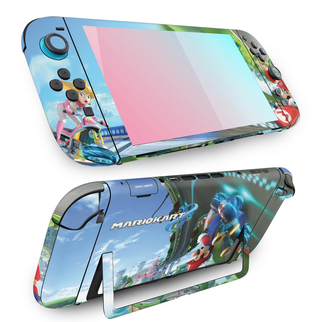 Skin Anti-Rage Nintendo Switch 2 - Mario Kart 8 - Pop Arte Skins - foto 3
