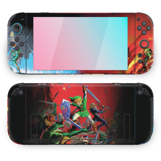 Nintendo Switch 2 Skin Anti-Rage - Zelda Ocarina Of Time