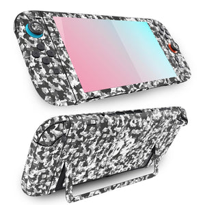 Skin Anti-Rage Nintendo Switch 2 - Camuflada Cinza - Pop Arte Skins - foto 3