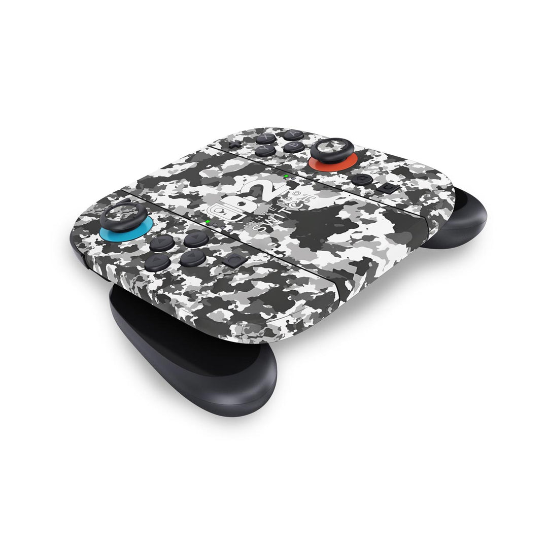 Skin Anti-Rage Nintendo Switch 2 - Camuflada Cinza - Pop Arte Skins - foto 5
