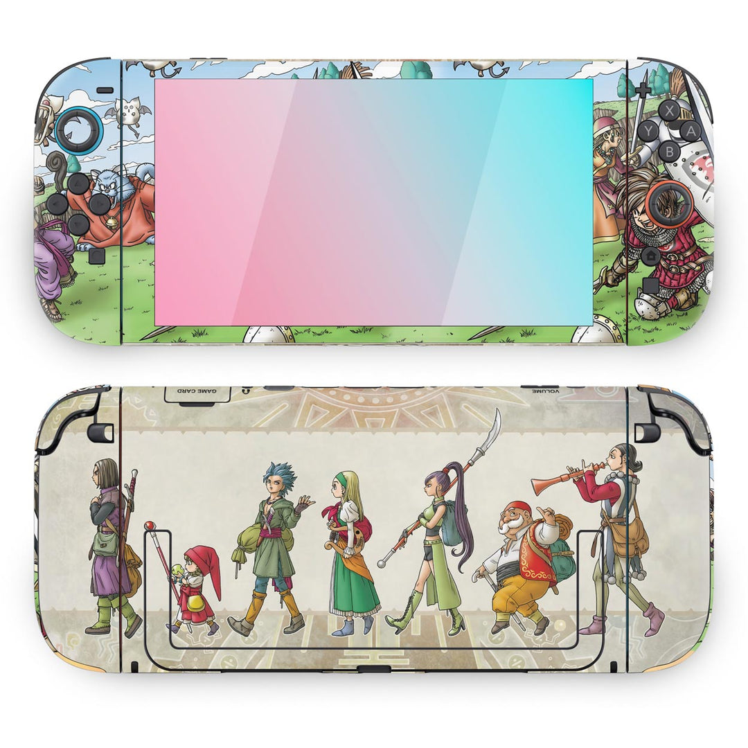 Skin Anti-Rage Nintendo Switch 2 - Dragon Quest - Pop Arte Skins - foto 2