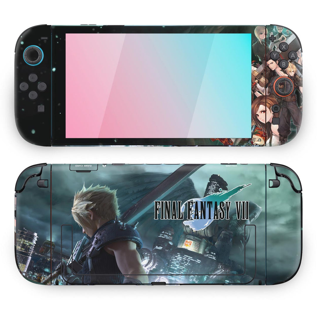 Skin Anti-Rage Nintendo Switch 2 - Final Fantasy Vii: Remake - Pop Arte Skins - foto 2