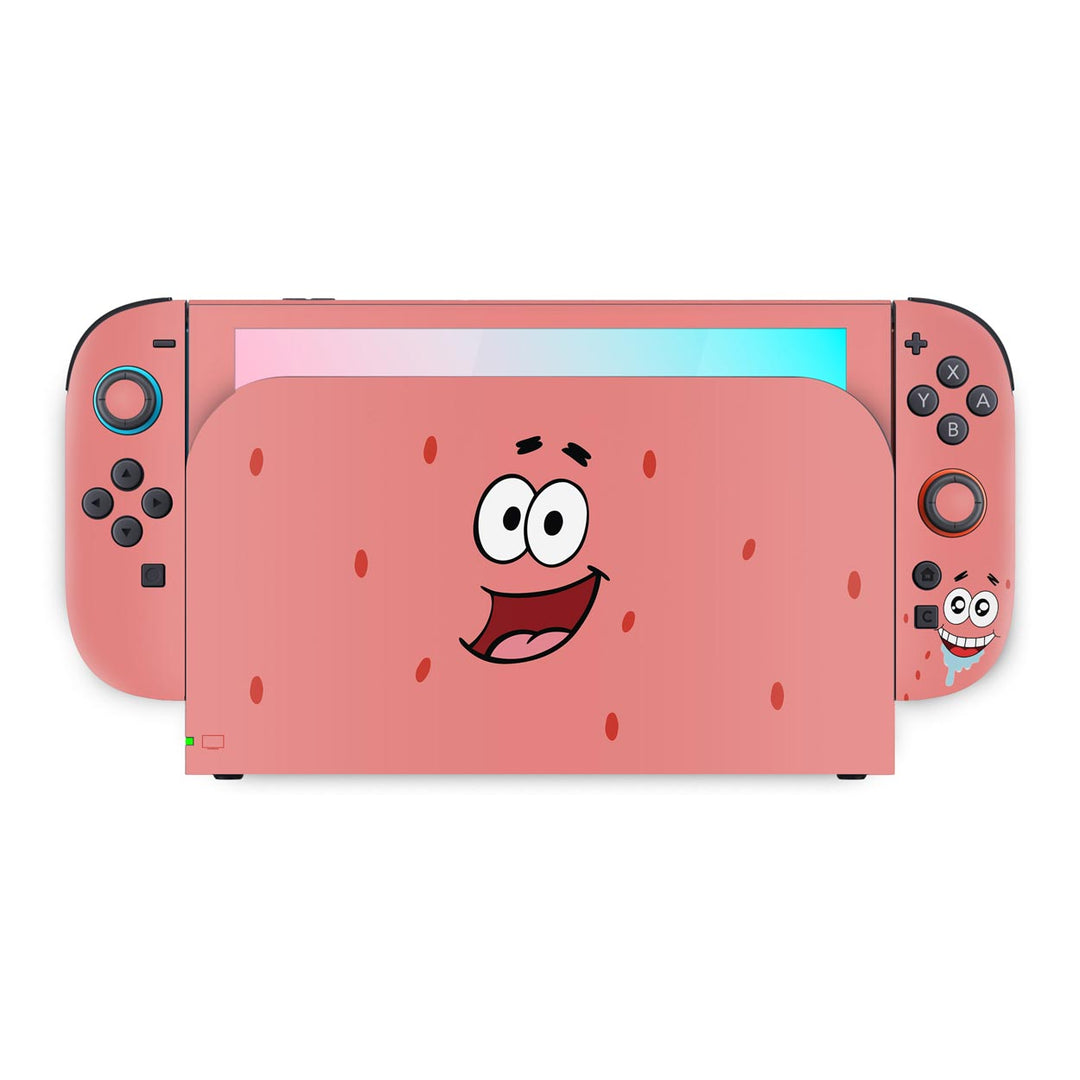 Skin Anti-Rage Nintendo Switch 2 - Patrick Bob Esponja