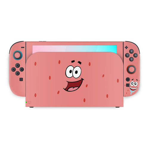 Skin Anti-Rage Nintendo Switch 2 - Patrick Bob Esponja