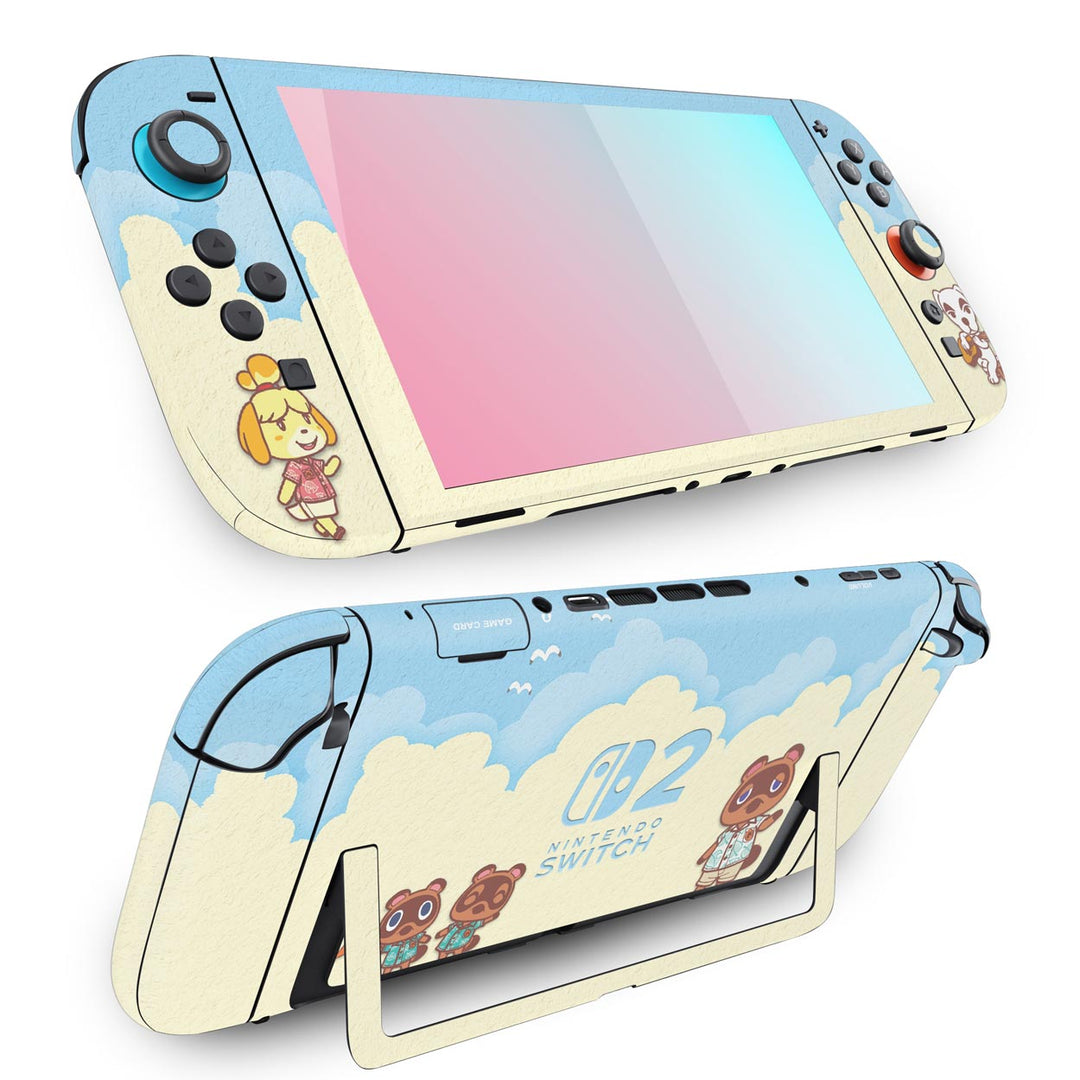 Skin Anti-Rage Nintendo Switch 2 - Animal Crossing - Pop Arte Skins - foto 3