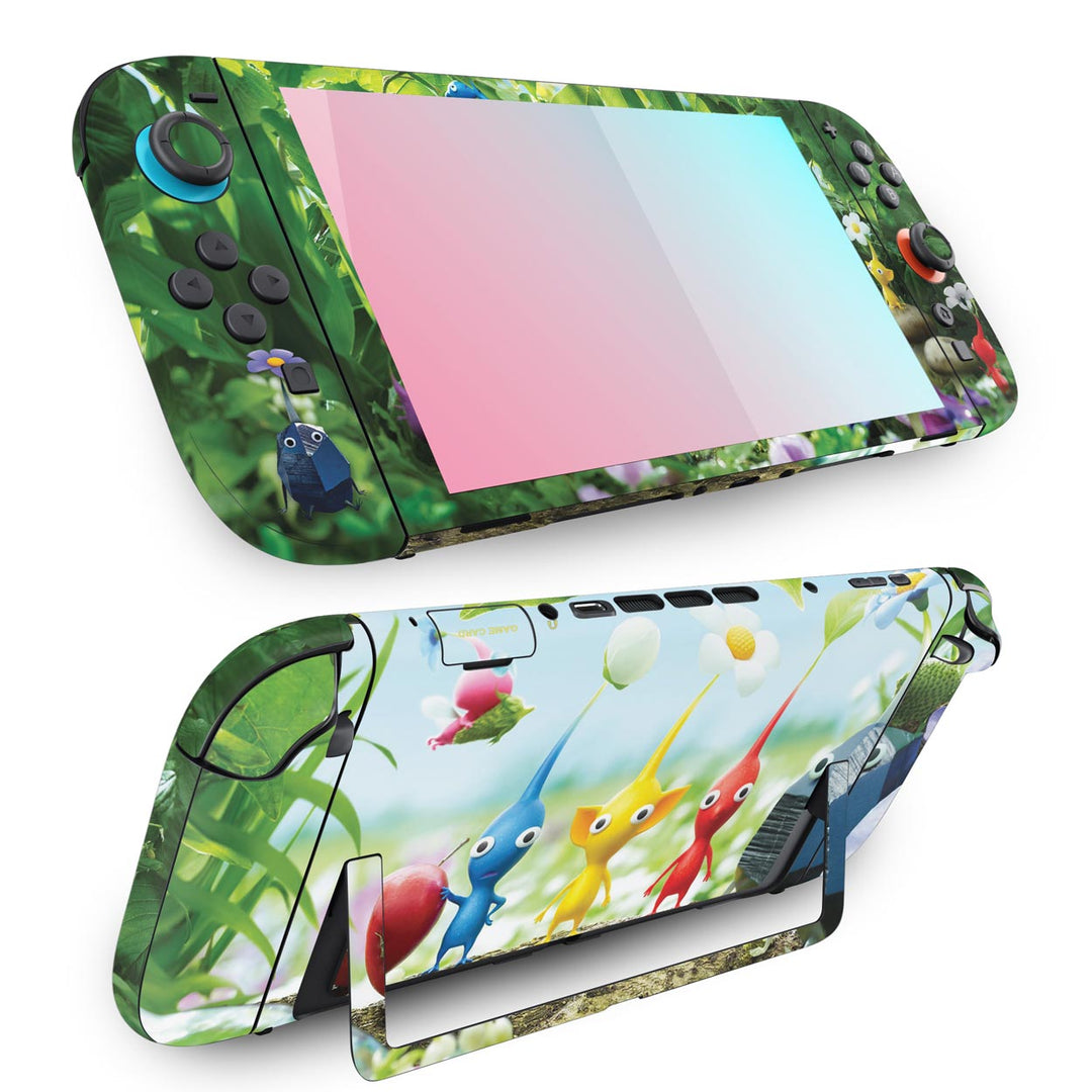 Skin Anti-Rage Nintendo Switch 2 - Pikmin - Pop Arte Skins - foto 3