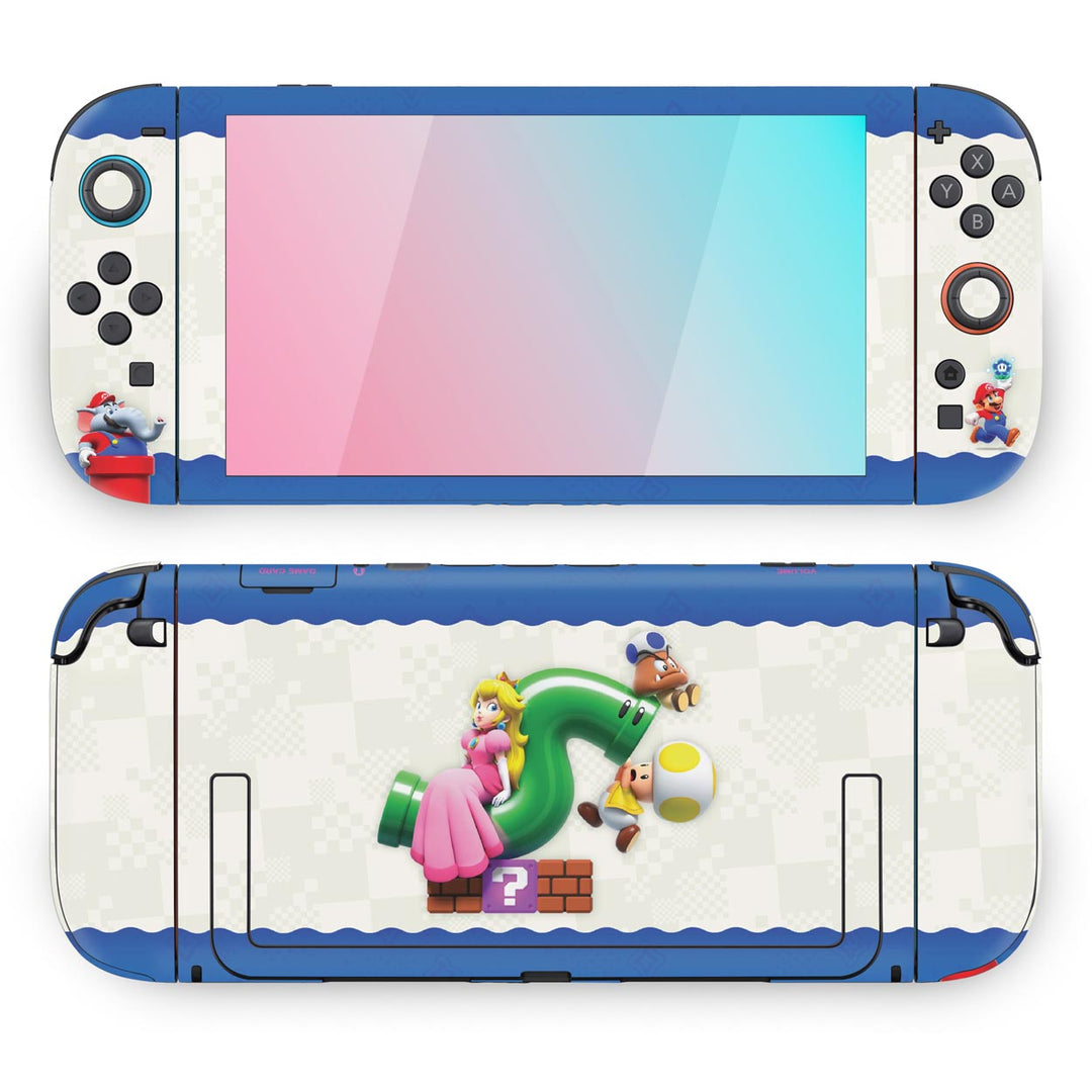 Skin Anti-Rage Nintendo Switch 2 - Super Mario Bros. Wonder - Pop Arte Skins - foto 2