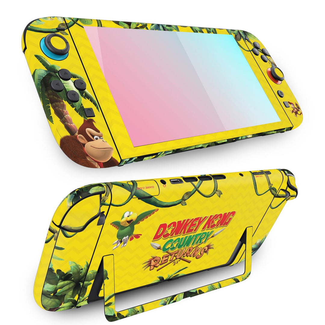 Skin Anti-Rage Nintendo Switch 2 - Donkey Kong Country Returns - Pop Arte Skins - foto 3