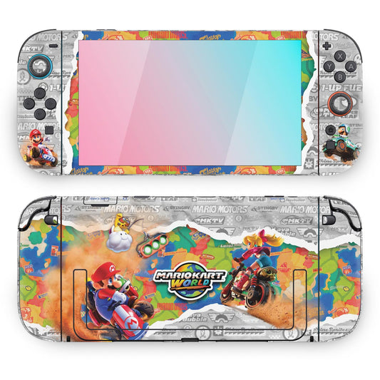 Nintendo Switch 2 Skin Anti-Rage - Mario Kart World