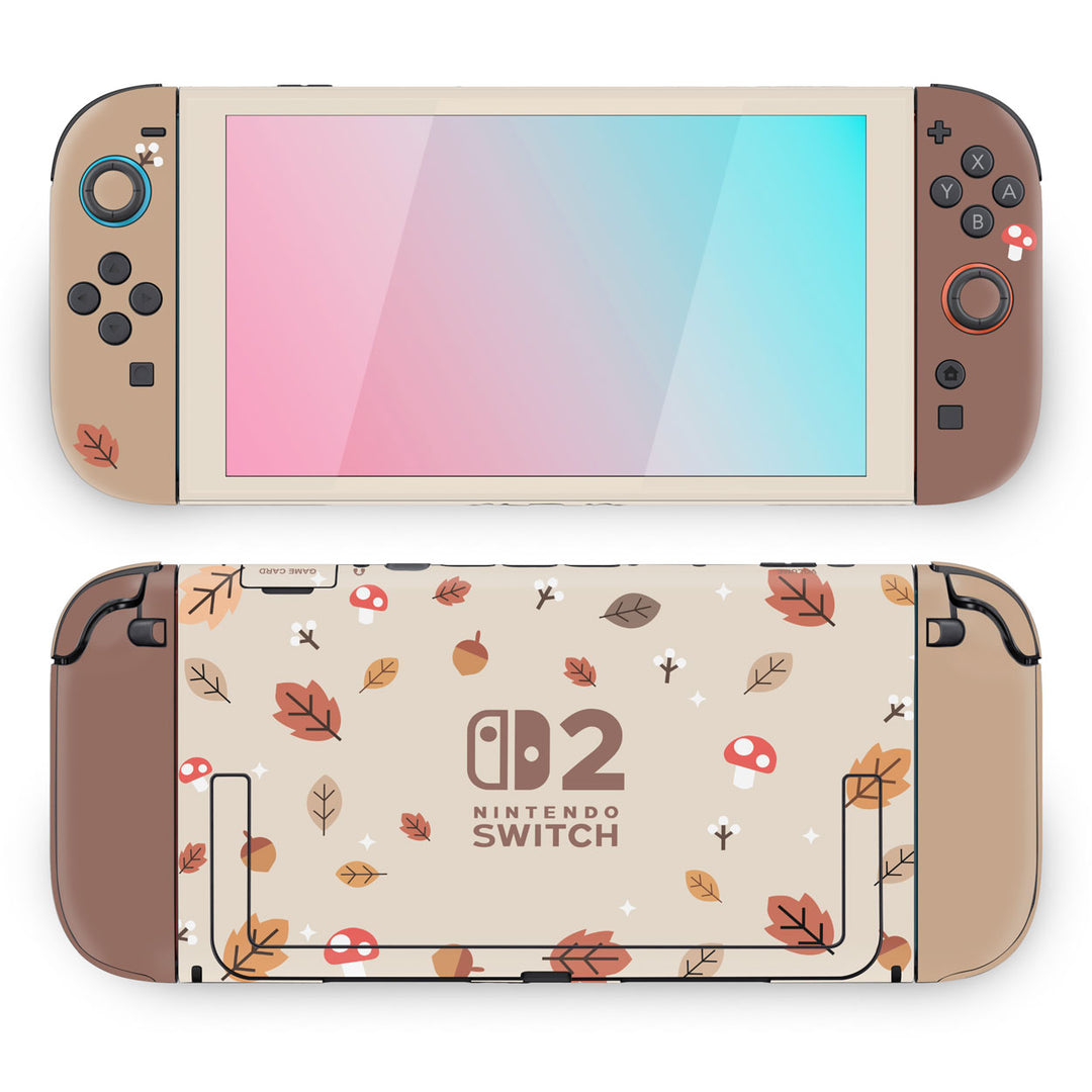Skin Anti-Rage Nintendo Switch 2 - Outono - Pop Arte Skins - foto 2