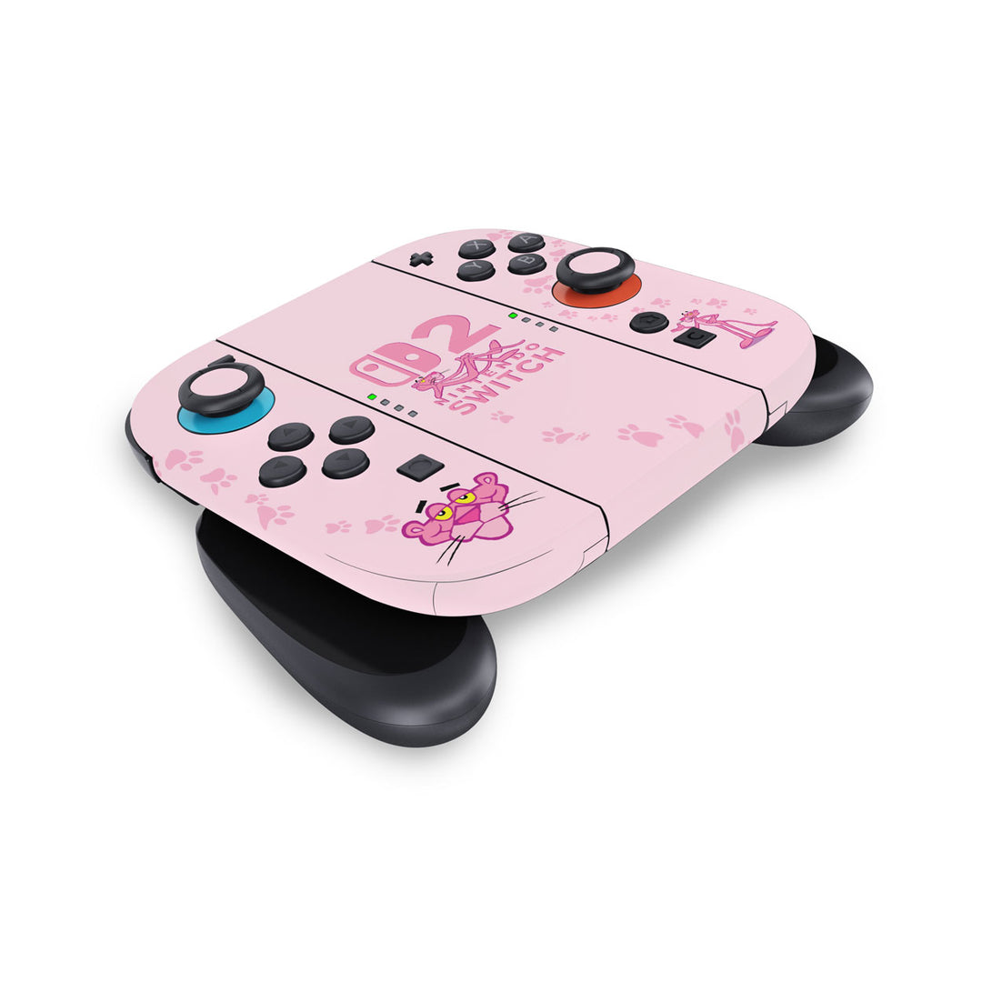 Skin Anti-Rage Nintendo Switch 2 - Pantera Cor de Rosa - Pop Arte Skins - foto 5