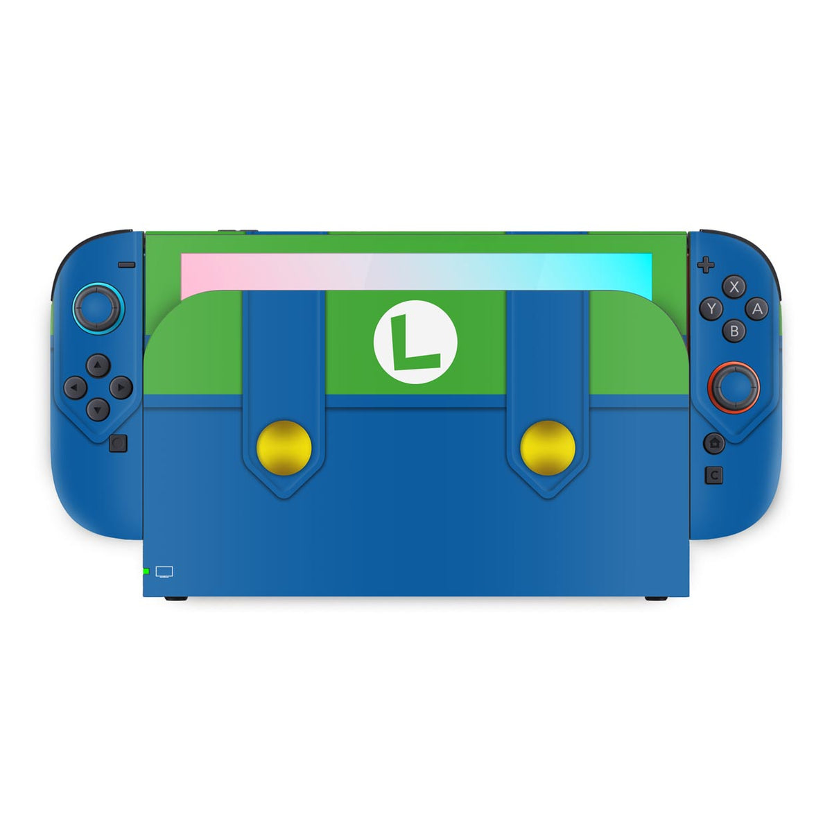 Nintendo Switch 2 Skin Anti-Rage - Luigi Verde Mania