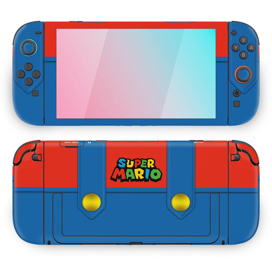 Skin Anti-Rage Nintendo Switch 2 - Mario Vermelho Mania
