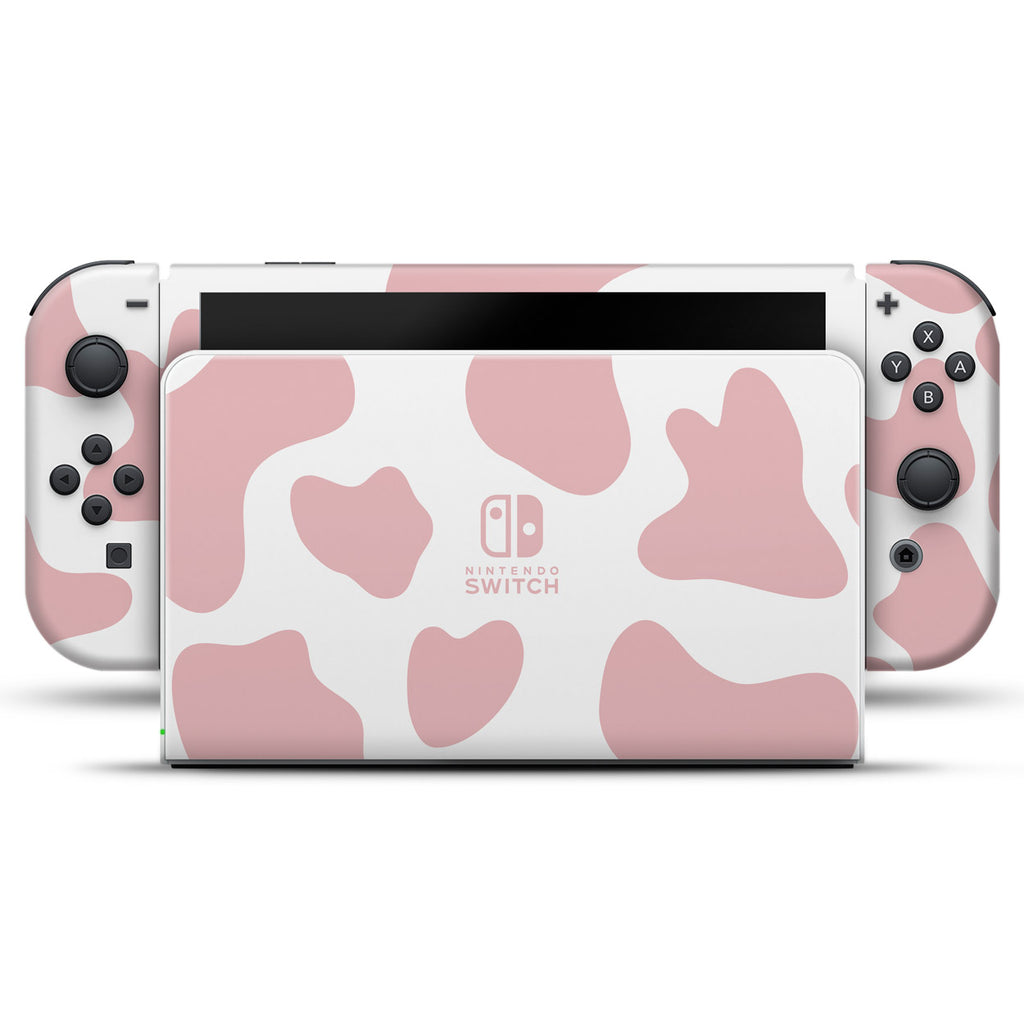 Skin Anti-Rage Nintendo Switch 1 Oled - Vaquinha Rosa – Pop Arte Skins