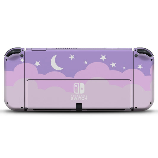 Nintendo Switch Oled Skin Anti-Rage - Noite Estrelada