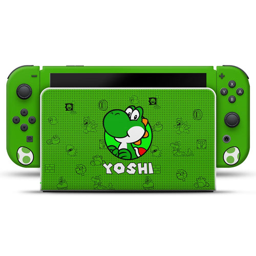 Skin Anti-Rage Nintendo Switch 1 Oled - Yoshi