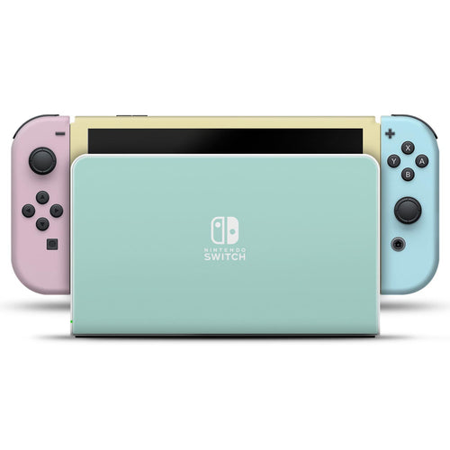 Skin Anti-Rage Nintendo Switch 1 Oled - Tons Pastel