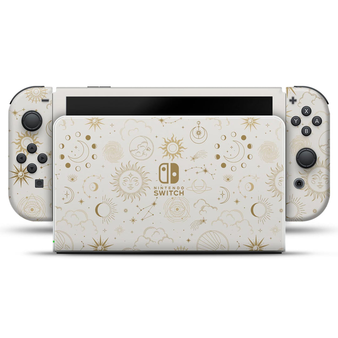 KIT Capa Anti Poeira e Skin Anti-Rage Nintendo Switch 1 Oled - Astros - Pop Arte Skins - foto 3