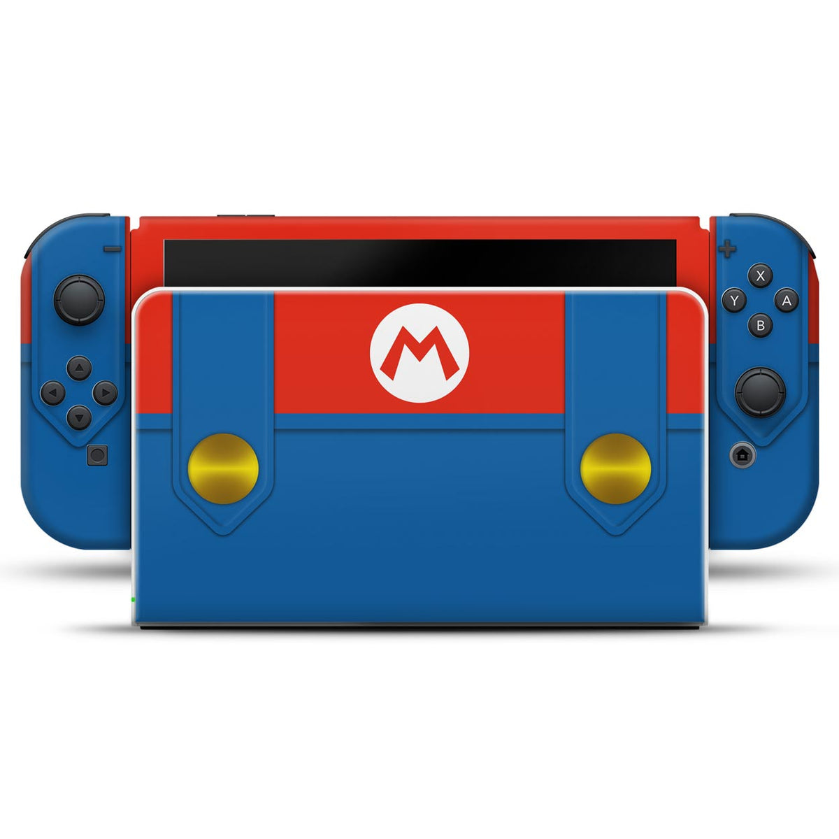 Nintendo Switch Oled Skin - Mario Vermelho Mania