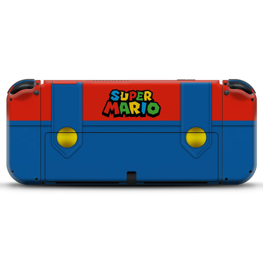 Skin Anti-Rage Nintendo Switch 1 Oled - Mario Vermelho Mania
