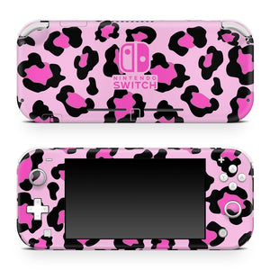 Skin Anti-Rage Nintendo Switch 1 Lite - Onça Rosa