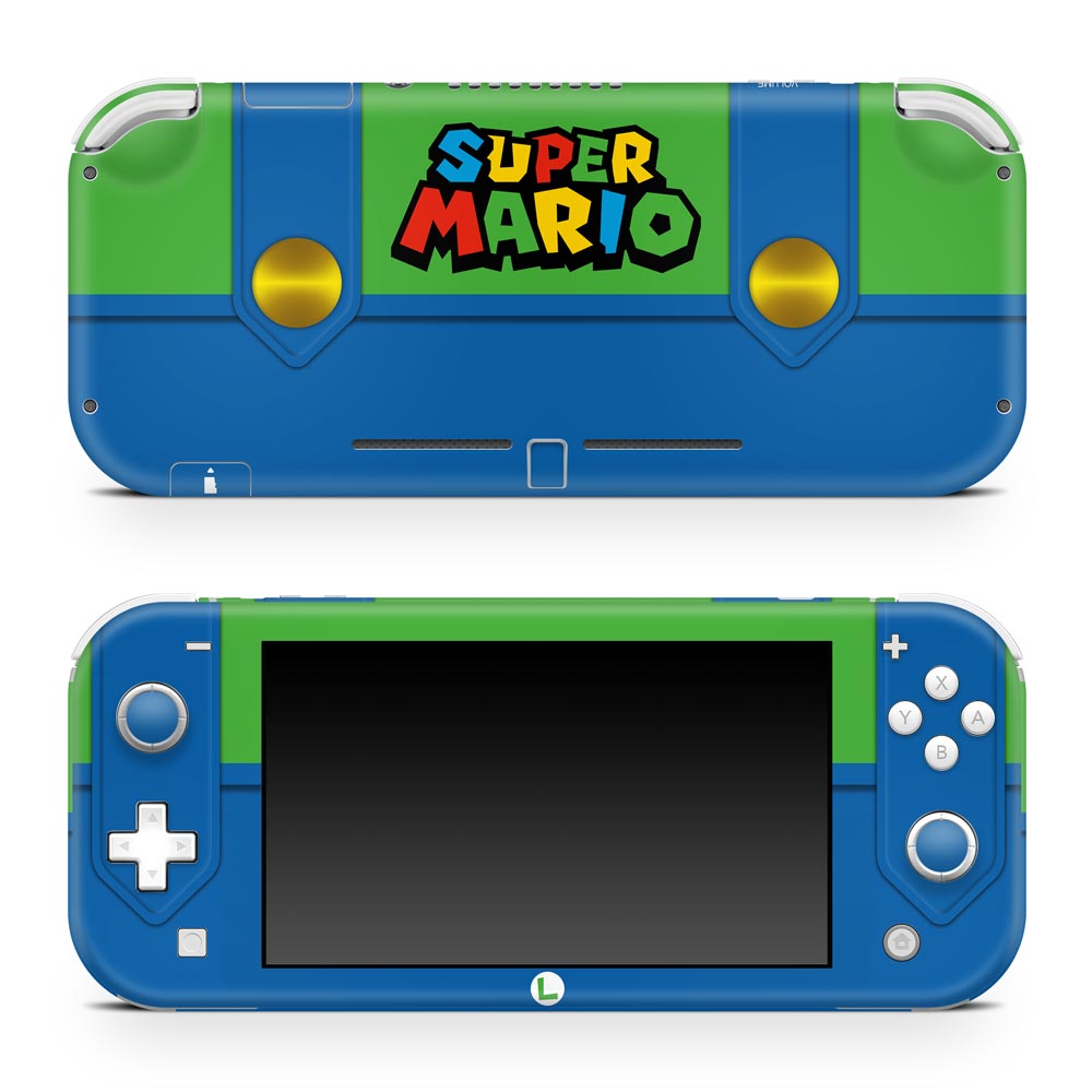 Nintendo Switch Lite Skin - Luigi Verde Mania
