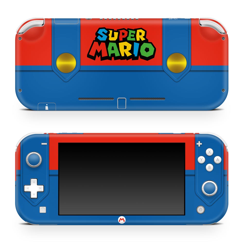 Nintendo Switch Lite Skin - Mario Vermelho Mania
