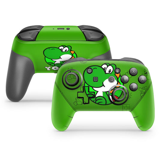 Nintendo Switch Pro Controle Skin - Yoshi