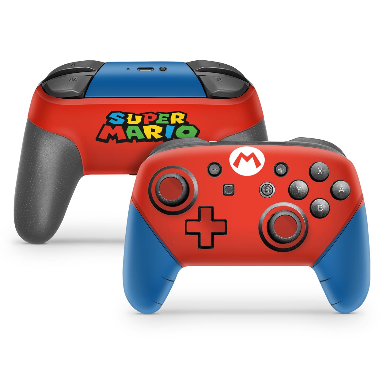 Nintendo Switch Pro Controle Skin - Mario Vermelho Mania