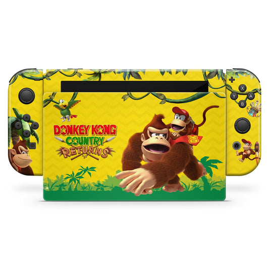 Nintendo Switch Skin - Donkey Kong Country Returns
