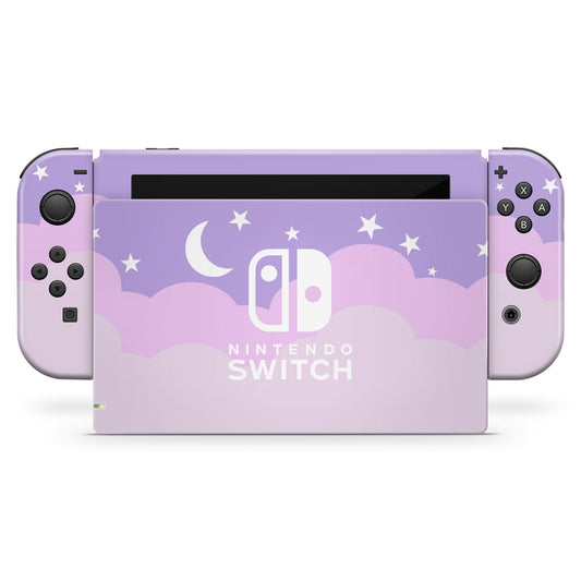 Skin Anti-Rage Nintendo Switch 1 - Noite Estrelada