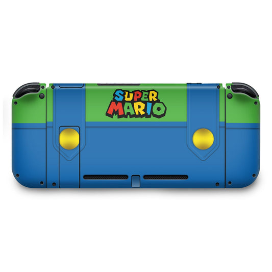 Skin Anti-Rage Nintendo Switch 1 - Luigi Verde Mania