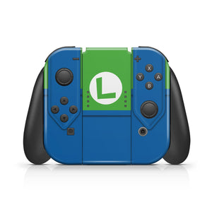 Skin Anti-Rage Nintendo Switch 1 - Luigi Verde Mania - Pop Arte Skins - foto 3