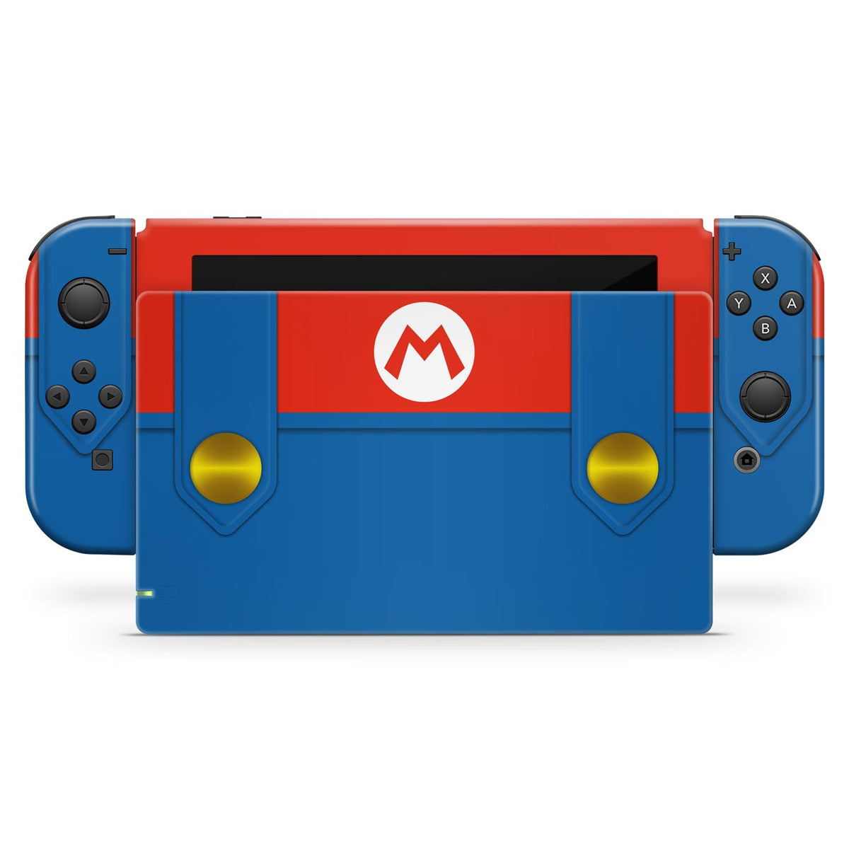 Skin Anti-Rage Nintendo Switch 1 - Mario Vermelho Mania