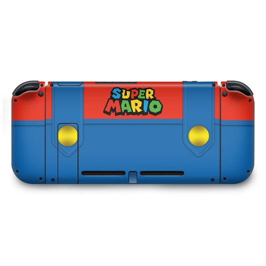 Skin Anti-Rage Nintendo Switch 1 - Mario Vermelho Mania