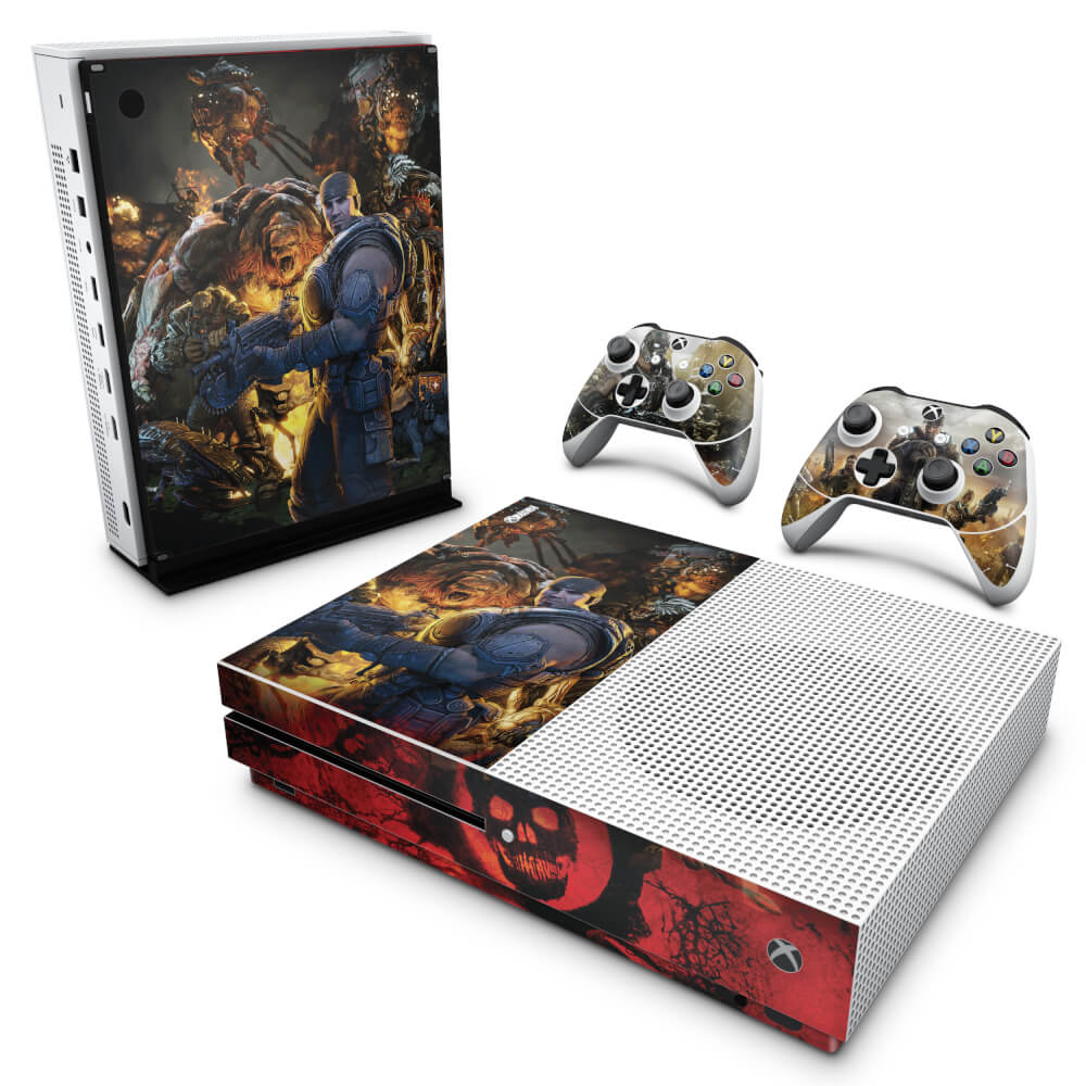 Skin Anti-rage Xbox One Slim - Gears of War