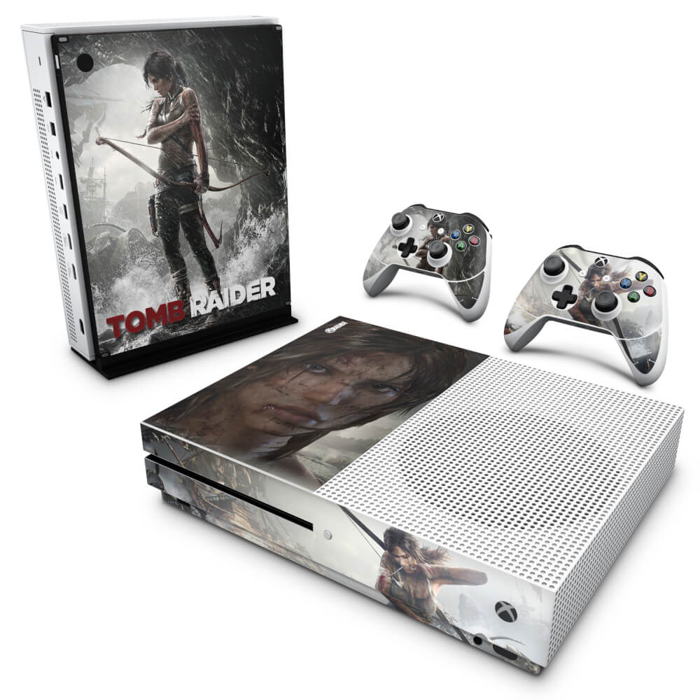 Skin Anti-rage Xbox One Slim - Tomb Raider