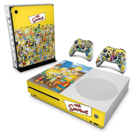 Skin Anti-rage Xbox One Slim - The Simpsons