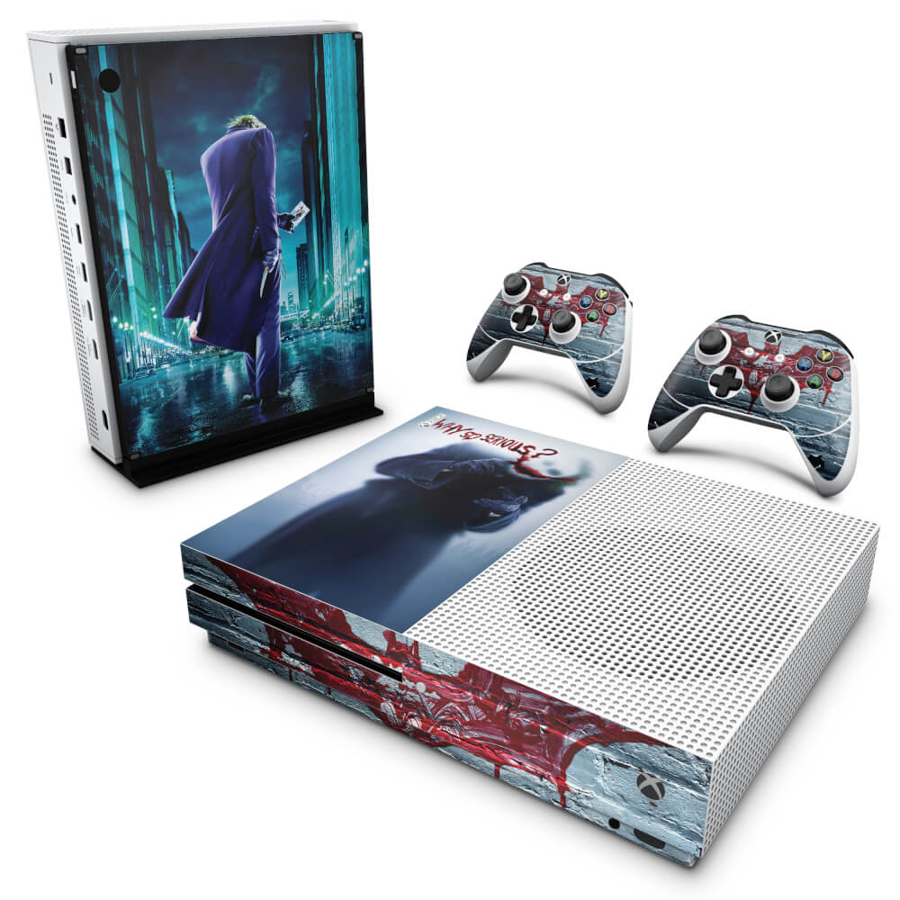 Skin Anti-rage Xbox One Slim - Coringa - Joker