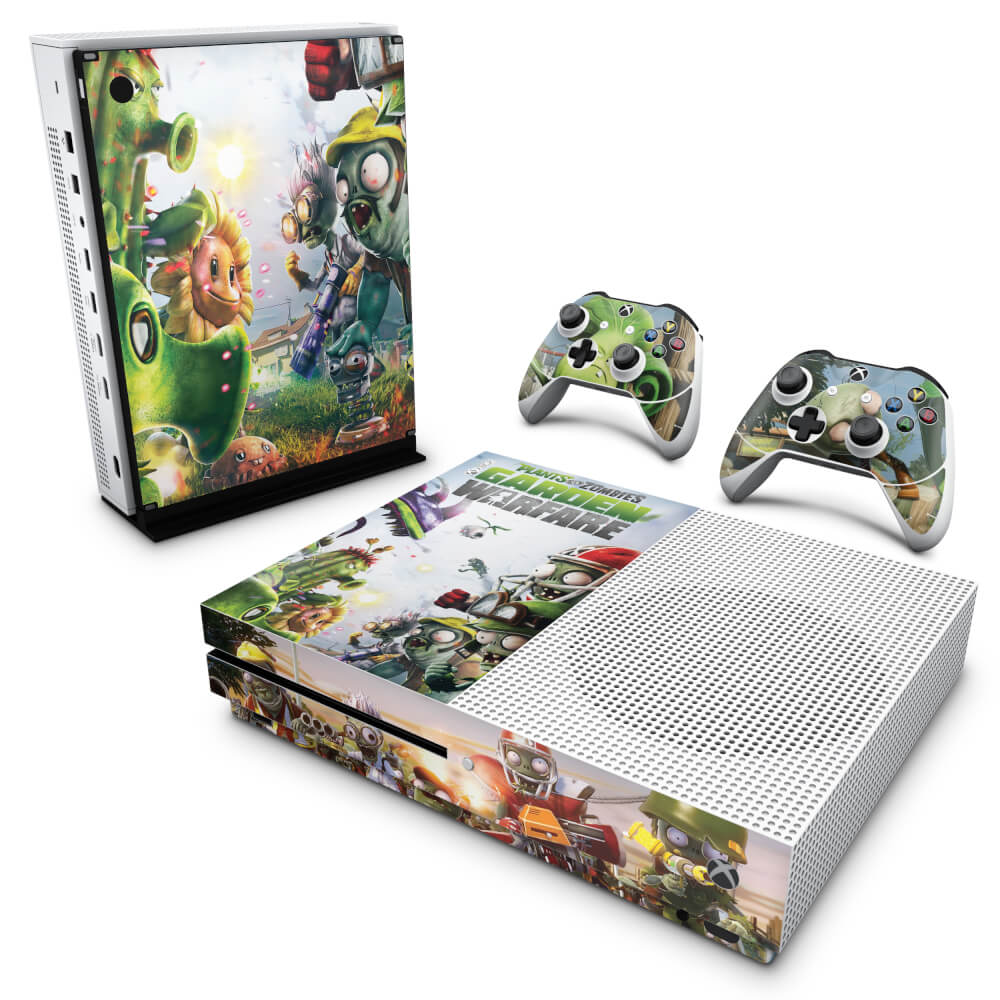 Skin Anti-rage Xbox One Slim - Plants Vs Zombies Garden Warfare