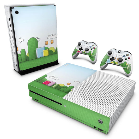 Skin Anti-rage Xbox One Slim - Super Mario