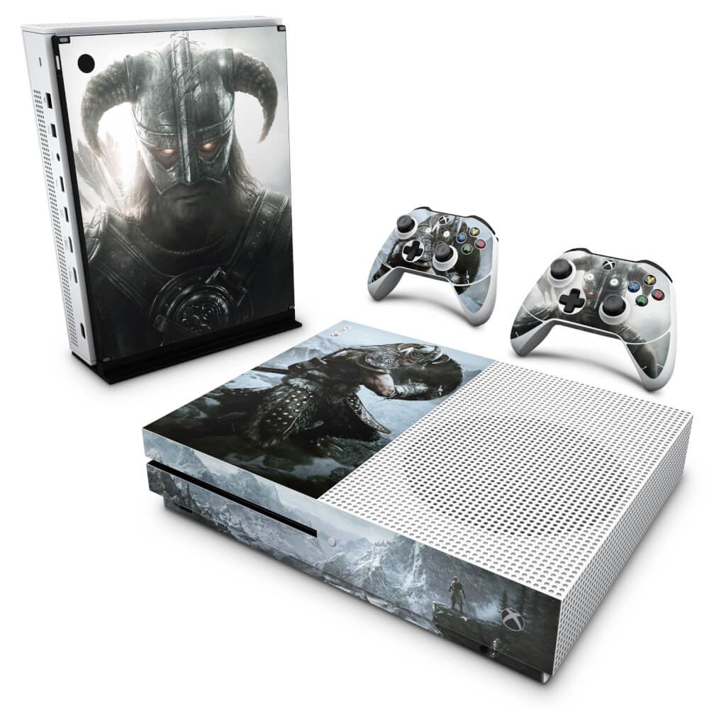 Skin Anti-rage Xbox One Slim - Skyrim