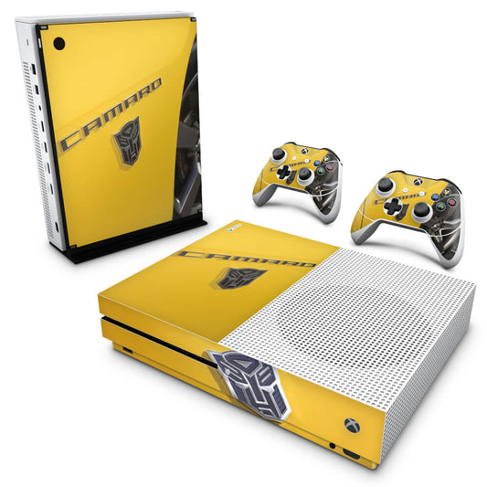 Skin Anti-rage Xbox One Slim - Camaro - Transformers