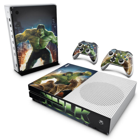 Skin Anti-rage Xbox One Slim - Hulk