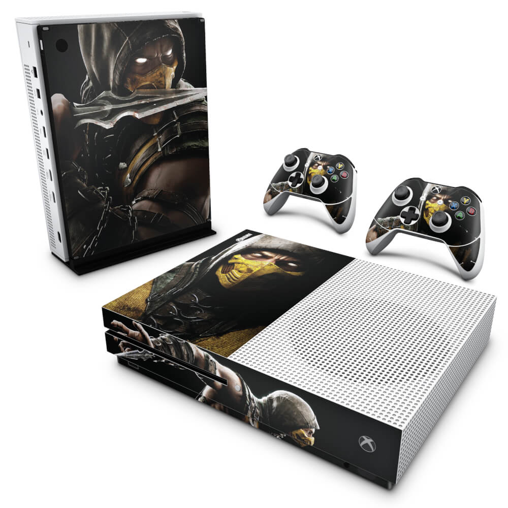Skin Anti-rage Xbox One Slim - Mortal Kombat X