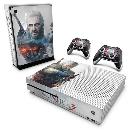 Skin Anti-rage Xbox One Slim - The Witcher 3 #B