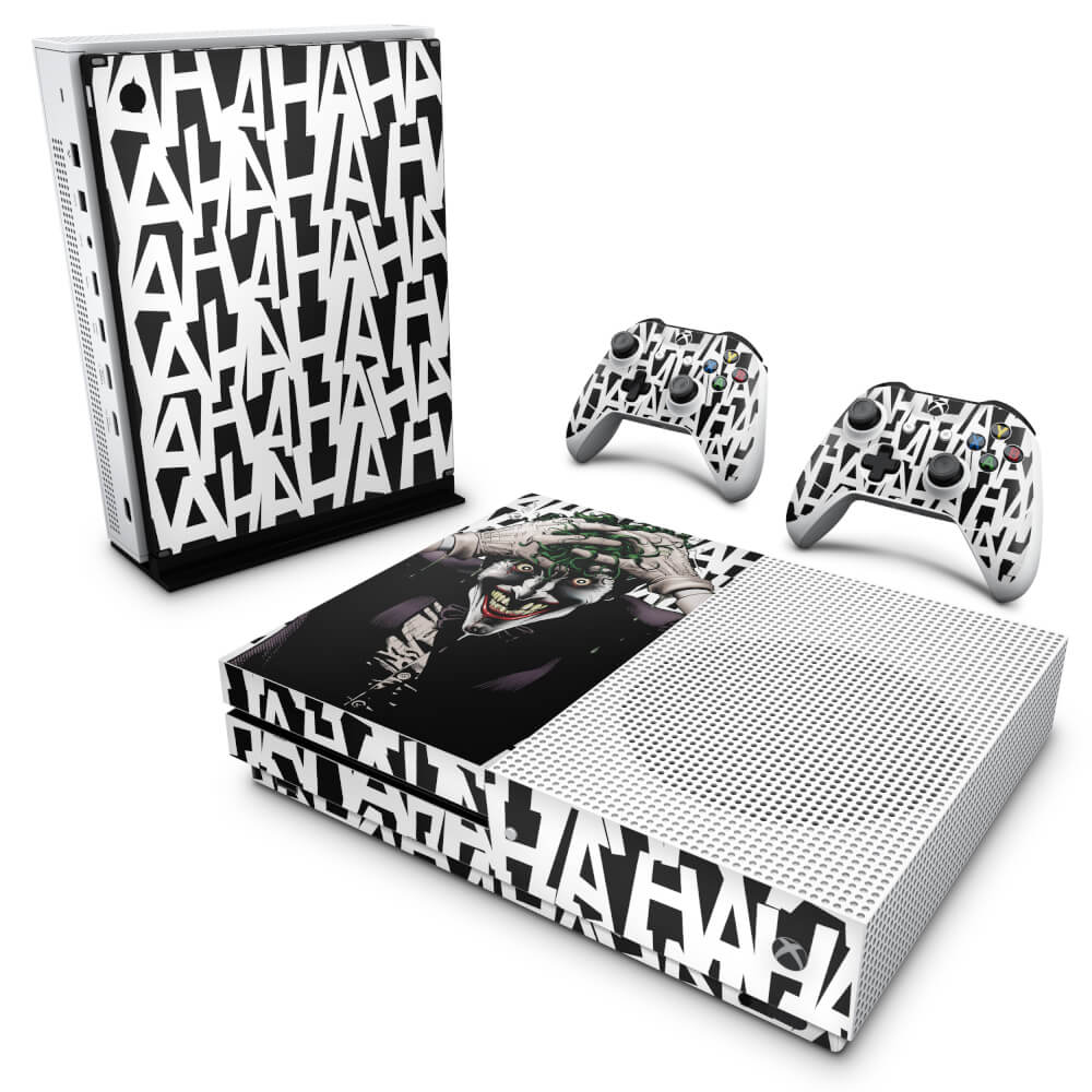 Skin Anti-rage Xbox One Slim - Joker Coringa Batman