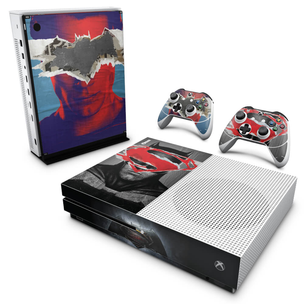 Skin Anti-rage Xbox One Slim - Batman Vs Superman