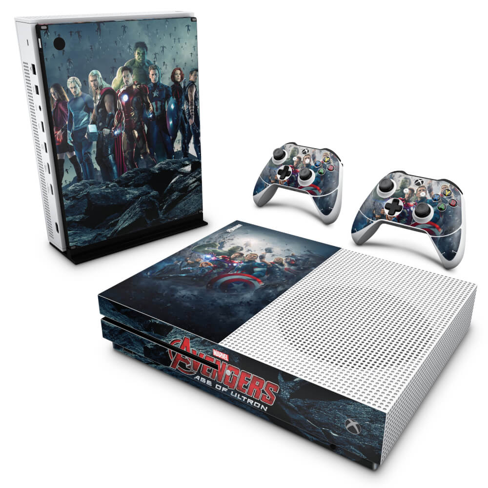 Skin Anti-rage Xbox One Slim - Avengers - Age of Ultron